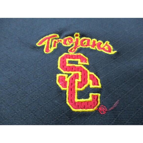 USC Trojans Shirt Mens XL Black Red Nike Dri Fit Polo NCAA College Football - Picture 10 of 16